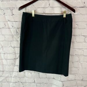 banana republic Classic pencil Skirt petite 4P pin stripe office professional